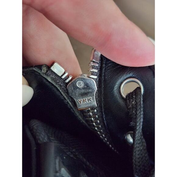 Louis Vuitton Graphite Black Damier Low Top Sneaker Leather Shoes Mens Size 6 - Picture 14 of 14